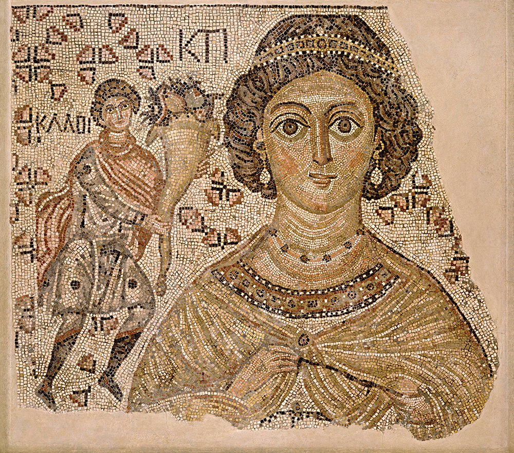Фрагмент византийской напольной мозаики. 500–550 гг.Фото:  The Metropolitan museum