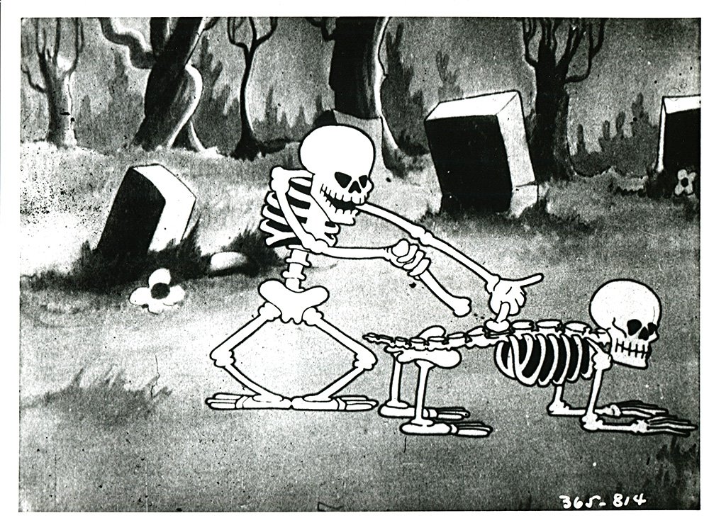 Кадр из фильма «Танец скелетов» (1929). Фото: Walt Disney Productio