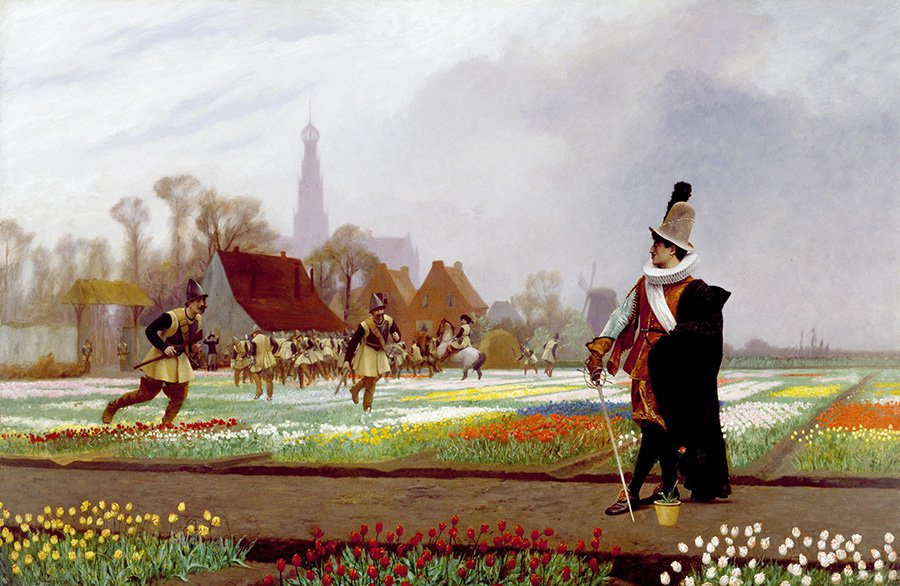 Жан-Леон Жером. «Тюльпаномания». 1882. Фото: Walters Art Museum