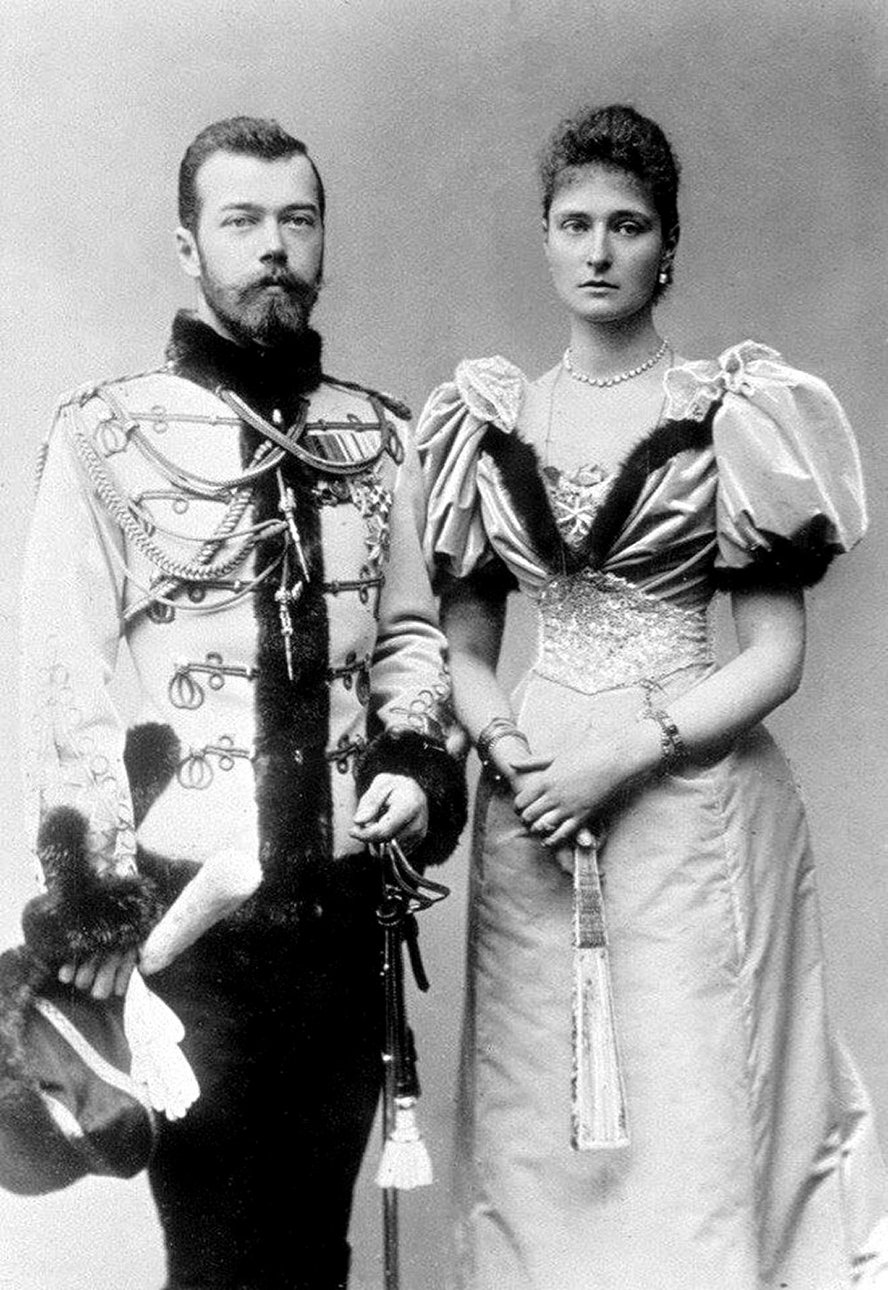 Николай II и Александра  Фёдоровна. 1896 Фото: ГМЗ «Царское село»