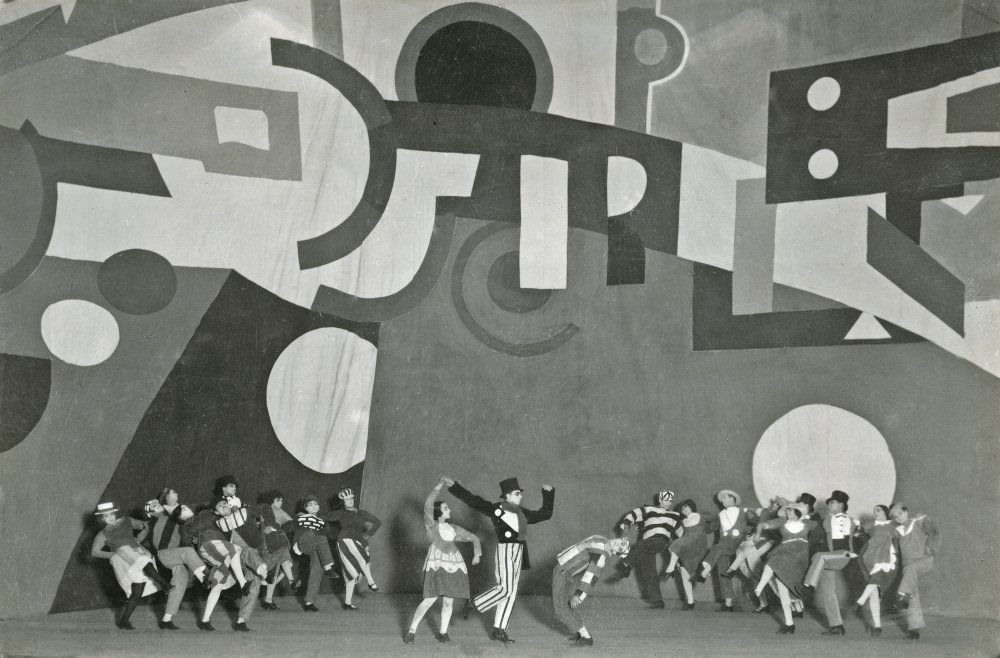Оформление спектакля труппы шведского балета. 1922 / Foto: Dansmuseet - Musée Rolf de Maré Stockholm © VG Bild-Kunst, Bonn 2016