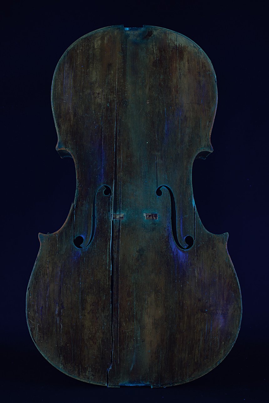 Скрипка. Мастер Санто Серафино. 1749. Радиография. Фото: Российский национальный музей музыки