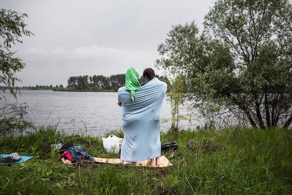 Нильс Акерман. «Белый ангел». Niels Ackermann / Lundi13