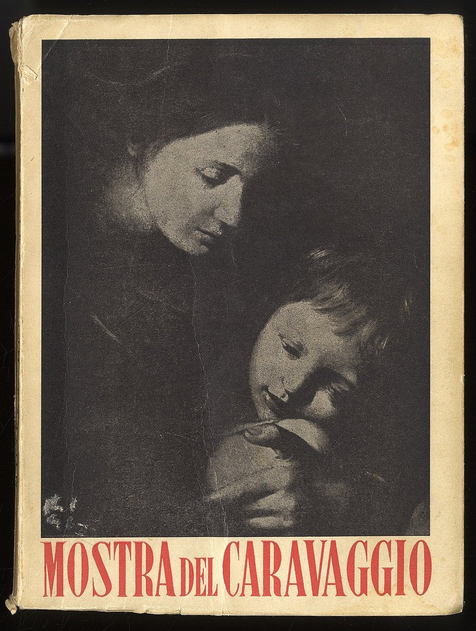 Обложка каталога выставки Караваджо и караваджисты в Милане в 1951 г. 2-е издание. Под редакцией Роберто Лонги