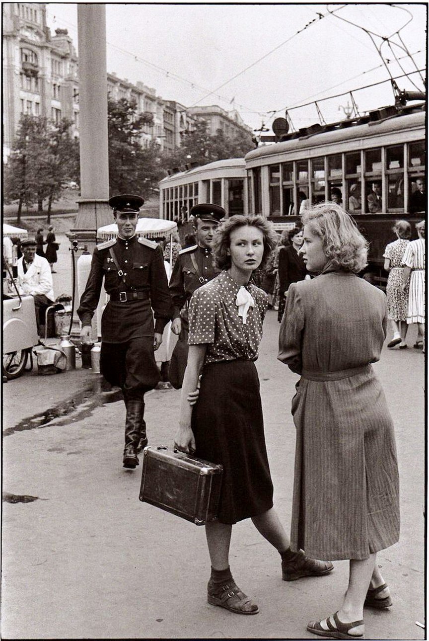 Анри Картье-Брессон. Фотография, сделанная в СССР в 1954 г. Фото: Fondation Henri Cartier-Bresso