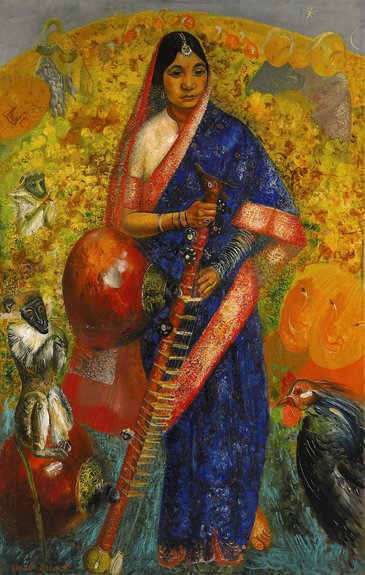Борис Григорьев. Рамаяна. 1931. Sotheby's, эстимейт £600 - 800 тыс.