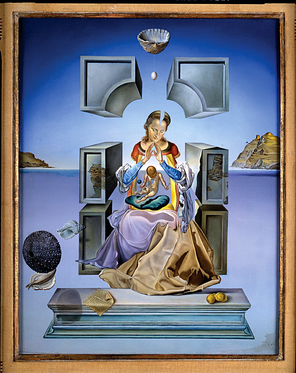 Cальвадор Дали. «Мадонна Порт-Льигата». 1949. Фото: Haggerty Museum of Art, Marquette University / Fundació Gala-Salvador Dalí