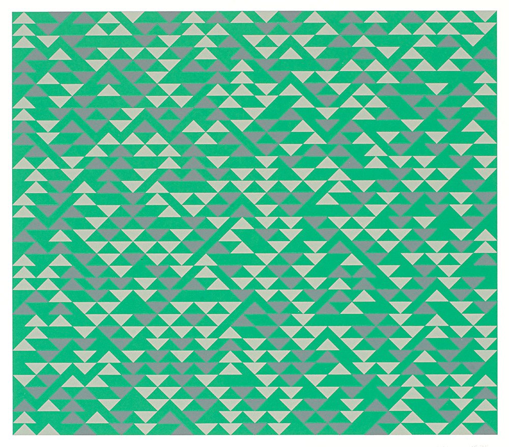 Анни Альберс. TR II. Литография. 1970. Фото: The Josef and Anni Albers Foundation and Knoll Textiles/Artists Rights Society (ARS), New York/DACS, London, 2018