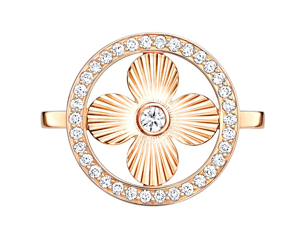 Кольцо из коллекции Diamond Blossom дома Louis Vuitton. Фото: Louis Vuitto