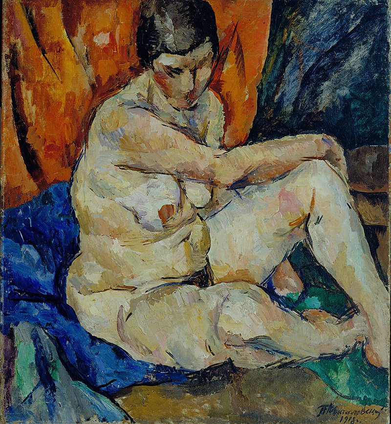 Петр Кончаловский. «Сидящая обнаженная». 1876–1956. Коллекция MMOMA. Сourtesy of Sotheby’