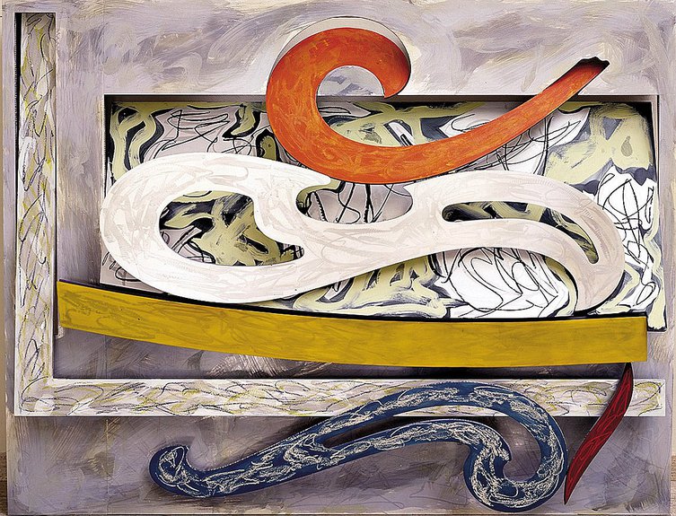 Фрэнк Стелла. Эскимосский кроншнеп. 1976