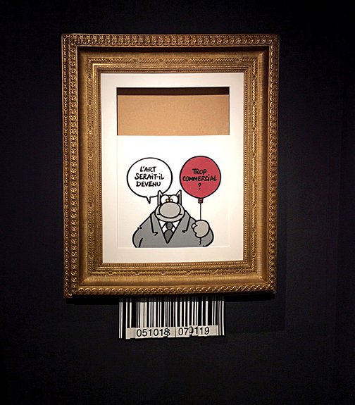 Филипп Гелюк. «Кот». Huberty & Breyne Gallery. Фото: Татьяна Маркина