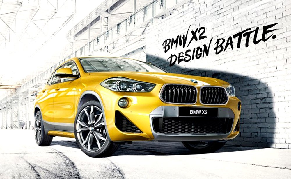 Внедорожник BMW X2. Фото: BMW Grou