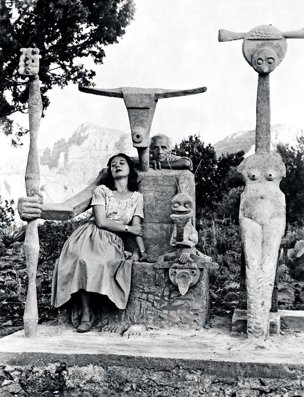 Доротея Таннинг и Макс Эрнст. 1947. Фото: John Kasnetsi