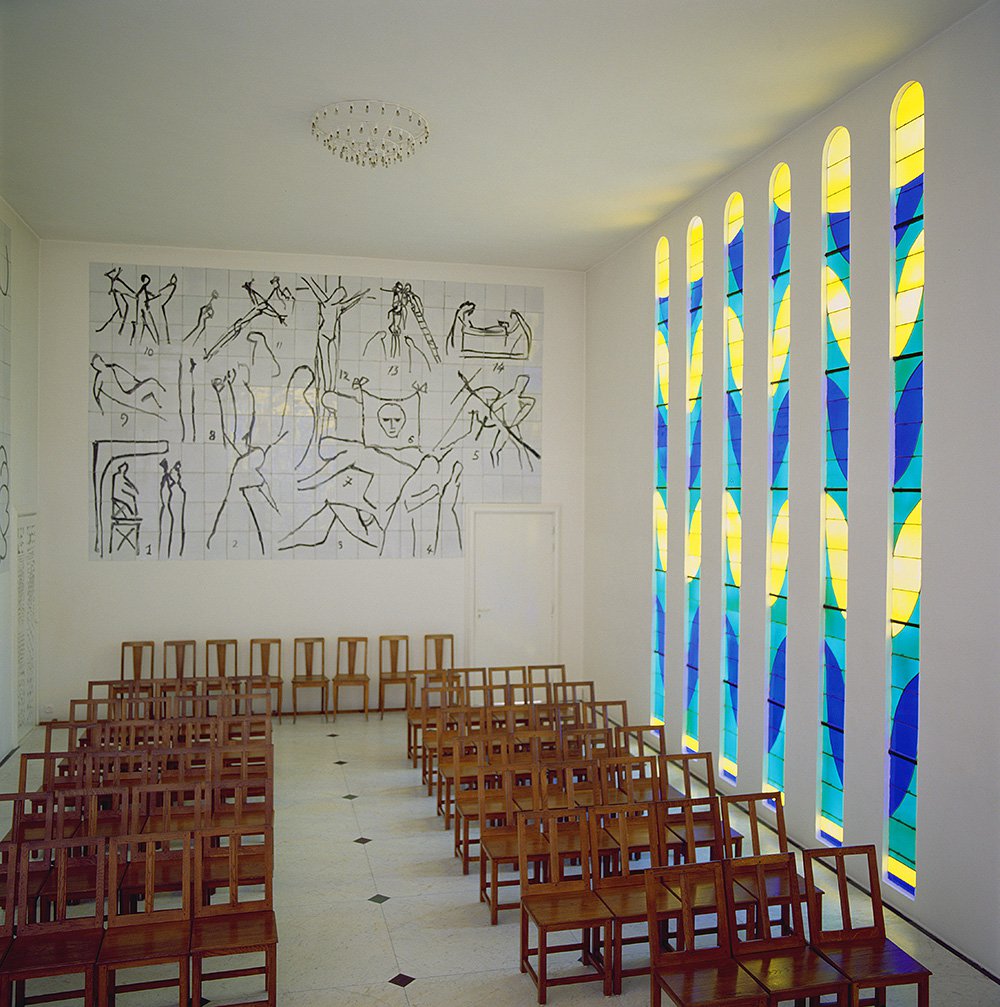 Капелла Четок Анри Матисса в Вансе. Фото: Succession h. Matisse/Bridgeman/Fotodom