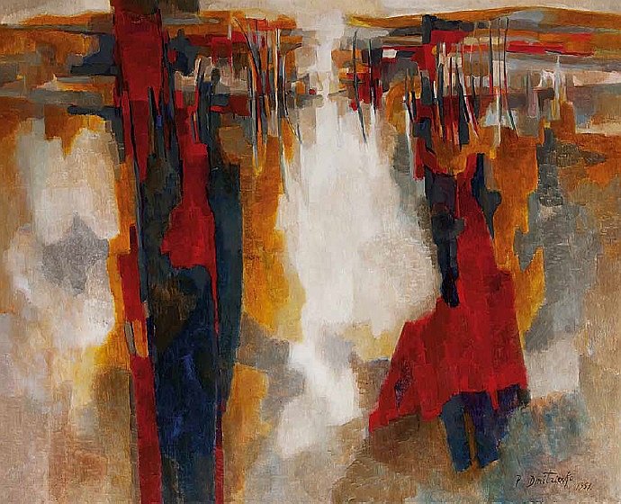 Пьер Дмитриенко. Dives-sur-Mer. 1954 г.