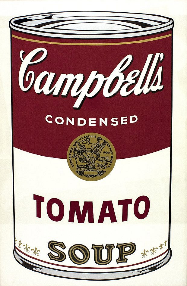 Энди Уорхол. Суп Campbell's (Томатный). 1968. (с) Andy Warhol Foundation/ARS, NY/TM Licensed by Campbell's Soup Co