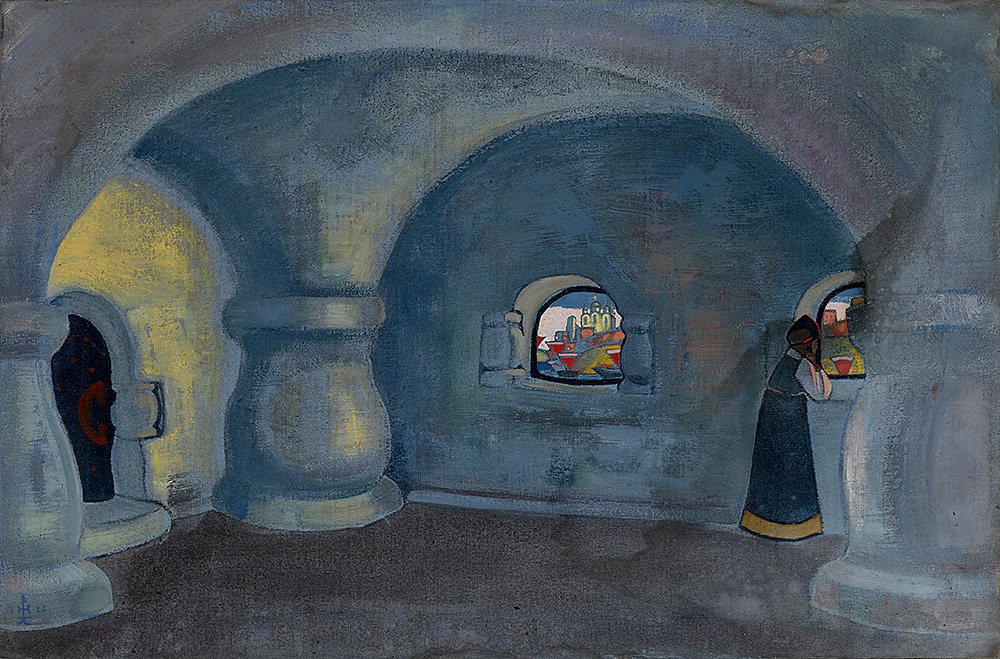 Николай Рерих. Палаты Садко. 1920. Bonhams