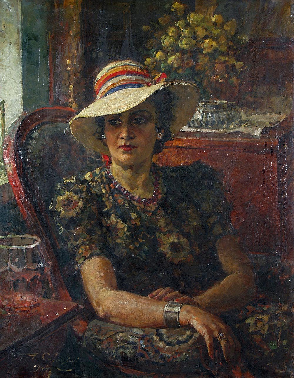 Георгий Савицкий, "Портрет жены", 1944 год. (с) "Совком"