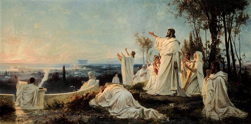 Федор Бронников. «Гимн пифагорейцев восходящему солнцу». 1877. Эстимейт £300 – 500 тыс. Фото: Sotheby'