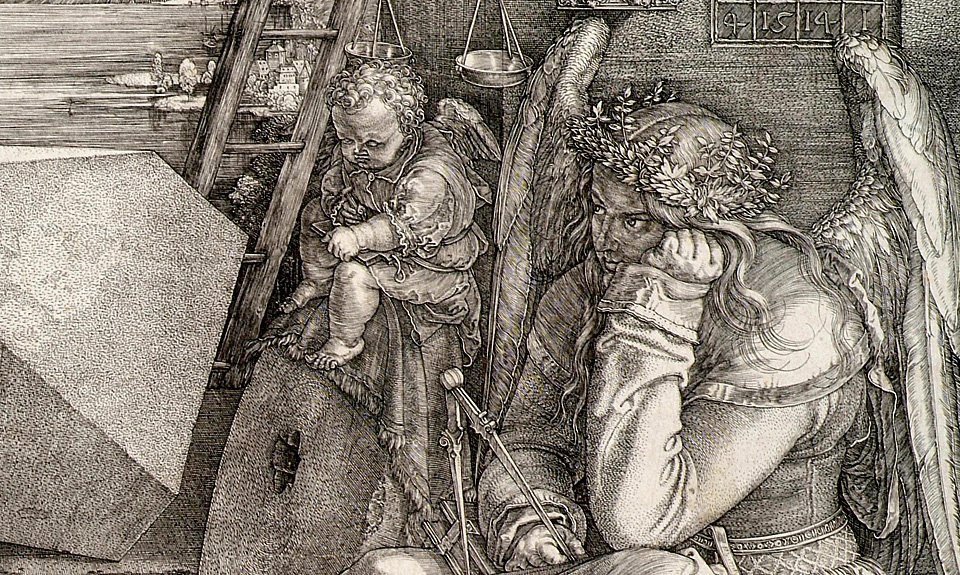 Альбрехт Дюрер. «Меланхолия». 1514. Фрагмент. Фото: Государственный исторический музей