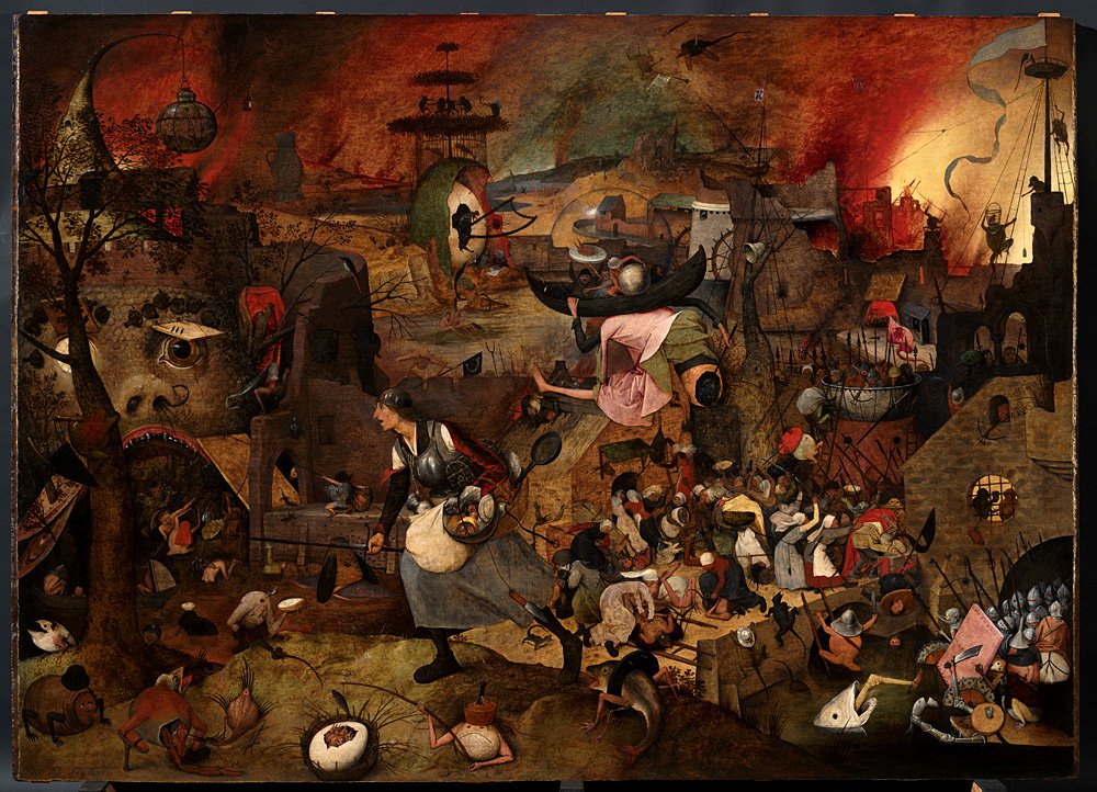 Питер Брейгель Старший. «Безумная Грета». 1563. Фото: Mayer van den Bergh museum, Antwerp © KIK-IRPA, Brussel