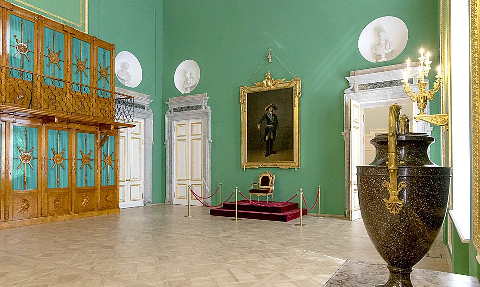 Тронный зал Михайловского замка. Фото: Государственный Русский музей
