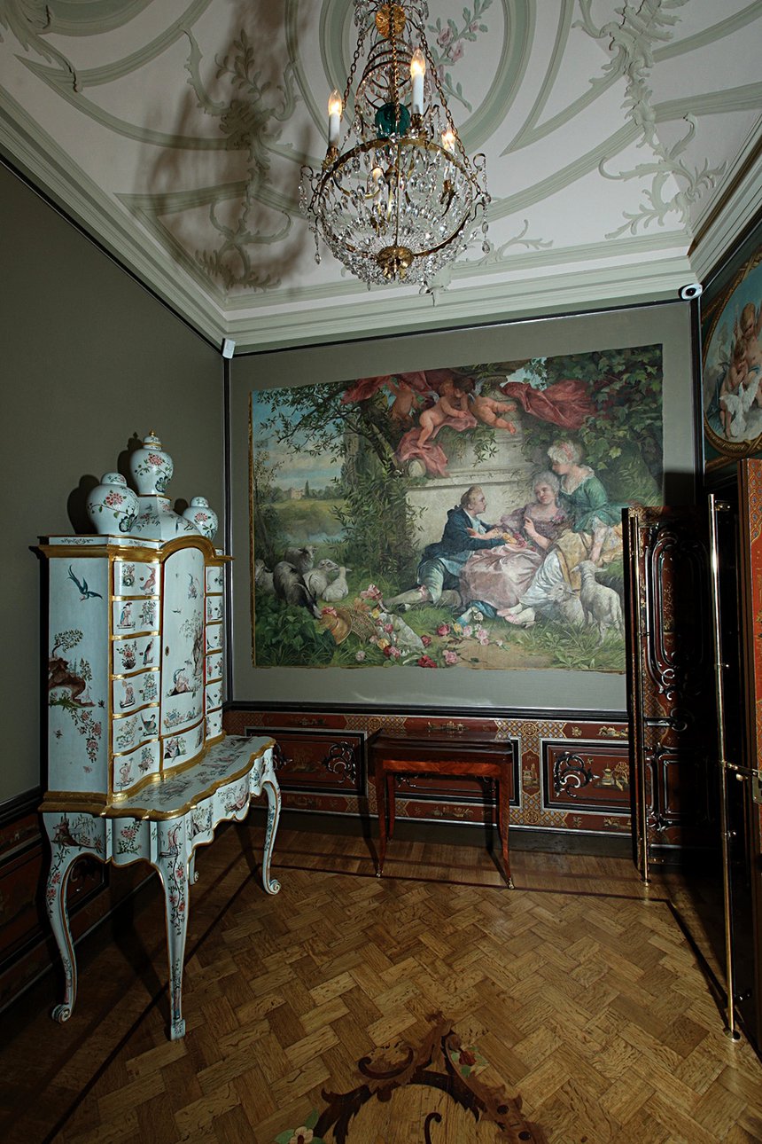 Интерьеры дворца Петра III после реставрации. Фото: ГМЗ «Петергоф»