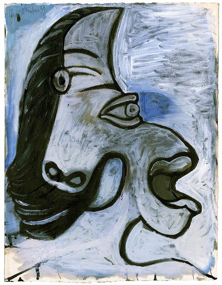 Пабло Пикассо. «Портрет Доры Маар». 1939. Courtesy of Galerie 1900–2000