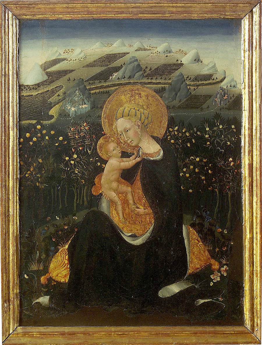 Джованни Ди Паоло. «Мадонна смирения». Около 1400–1482. Фото: ГМИИ им. А.С.Пушкина