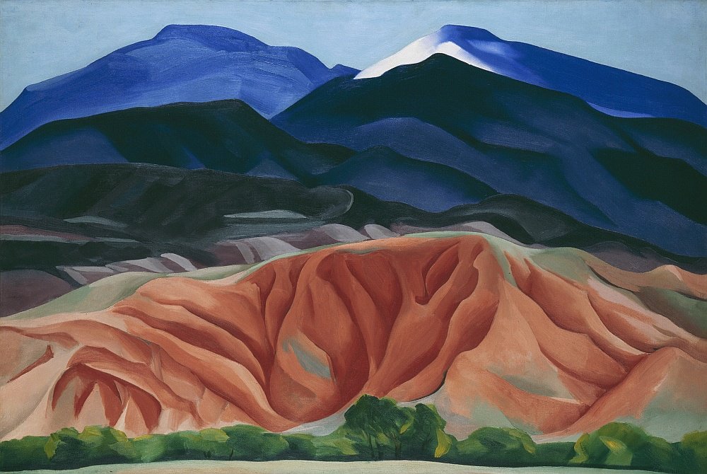 Вид на гору Черная Меза. Нью-Мексико. 1930. Холст, масло / Gift of The Burnett Foundation©Georgia O‘Keeffe Museum