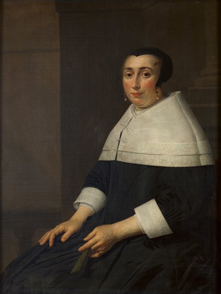 Хендрик Корнелис ван дер Влит. Женский портрет.1665. Холст, масло.