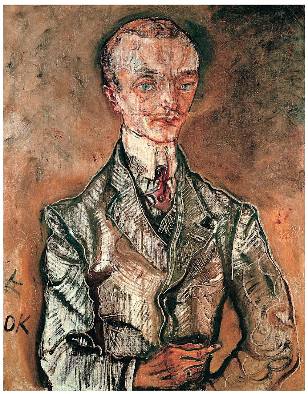Оскар Кокошка. «Портрет Монтескье-Фезензака». Фото: Sotheby'