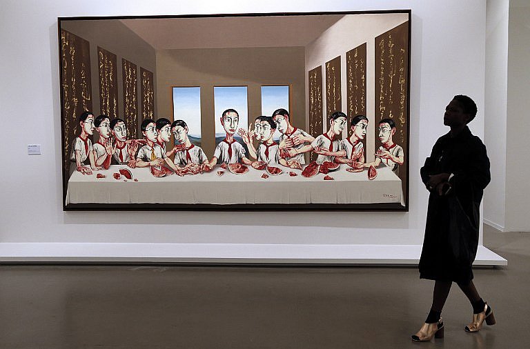Цзэн Фаньчжи. "Тайная вечеря", Sotheby's, $23,3 млн