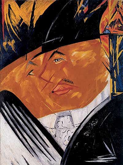 Портрет М. Ф. Ларионова. 1913
