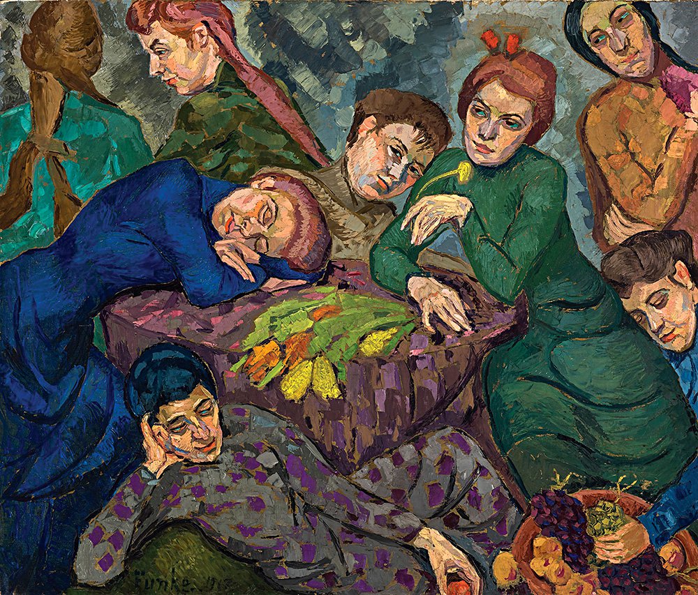 Хелен Функе. «Сны». 1913. Фото: Johannes Stoll / Belvedere, Vienna