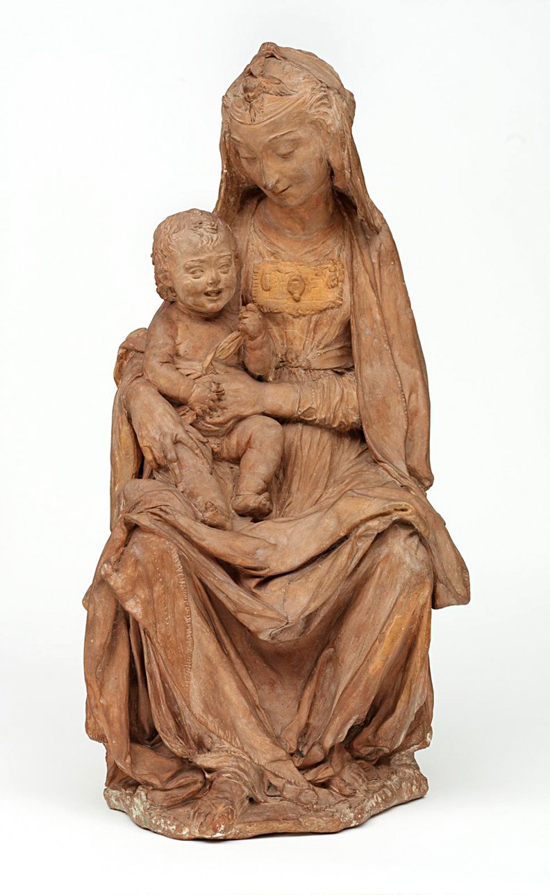 Леонардо да Винчи (?).«Мадонна с Младенцем».1460-е гг. Фото: VICTORIA AND ALBERT MUSEUM