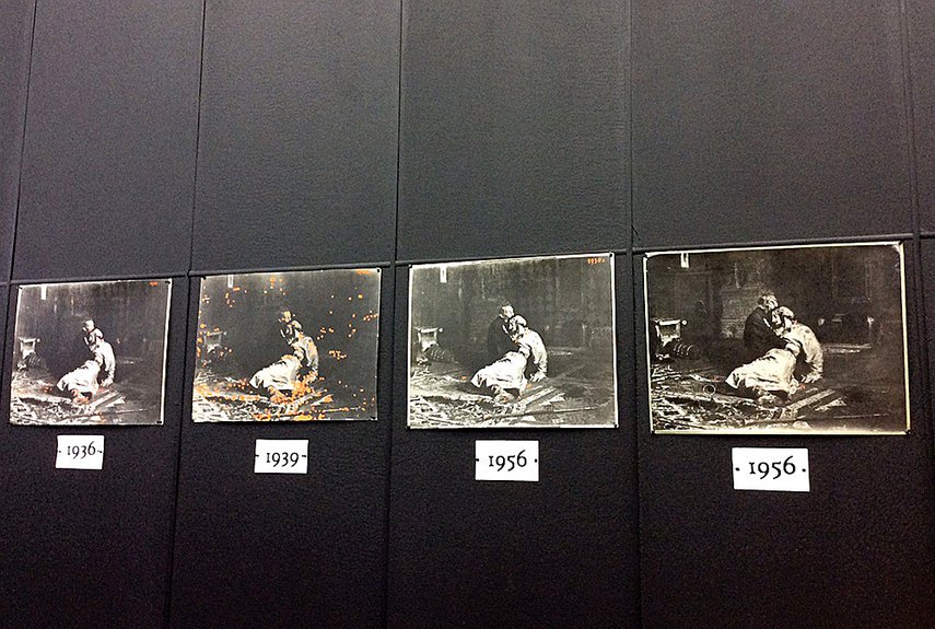 Из года в год реставраторы Третьяковской галереи фиксируют осыпи на полотне Ильи Репина. Фото: Татьяна Маркина