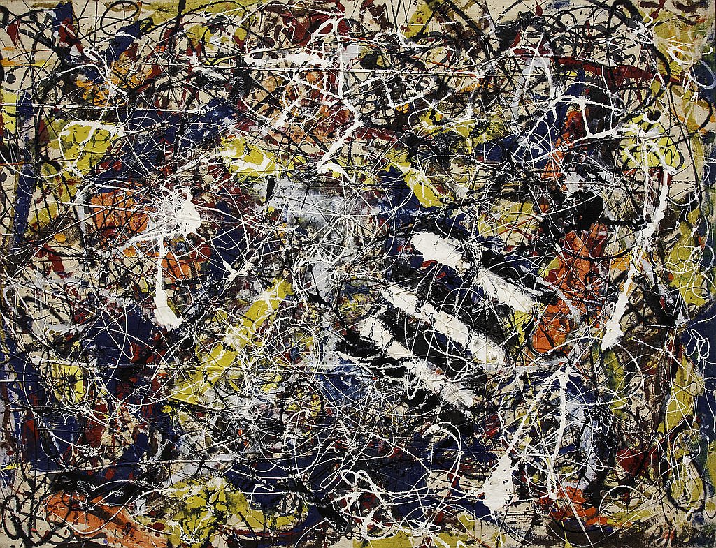 Джексон Поллок. Номер 17а / Art Institute of Chicago
