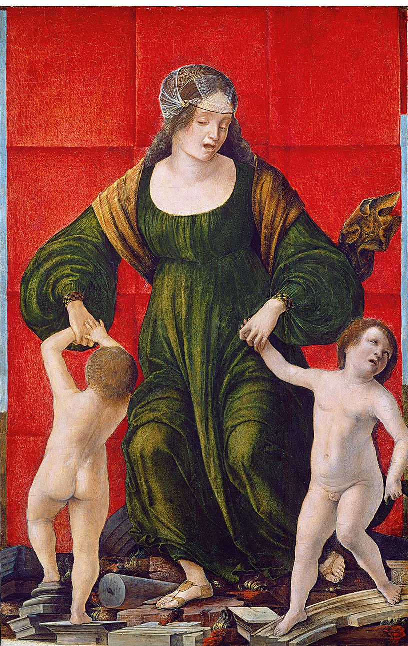 Эрколе де Роберти. «Жена Гасдрубала и ее дети». Около 1490–1493. Фото: Art Gallery In WashIngto