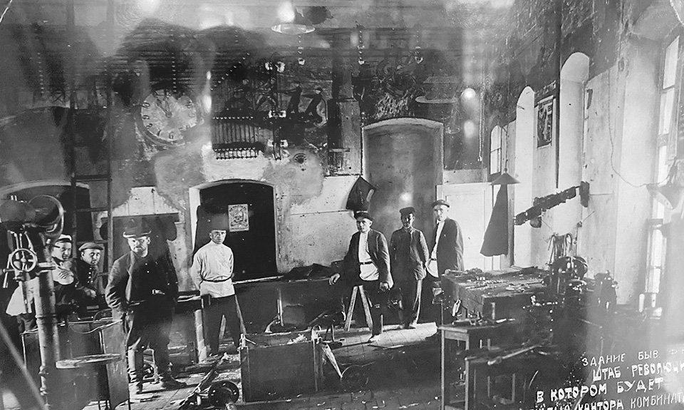 Когда-то в здании располагалась мастерская пожарных рукавов. 1931 год. Фото: Архив Владимиро-Суздальского музея