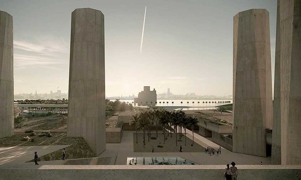 Проект музея современного искусства Art Mill («Мельница искусства»). Фото: Qatar Museums