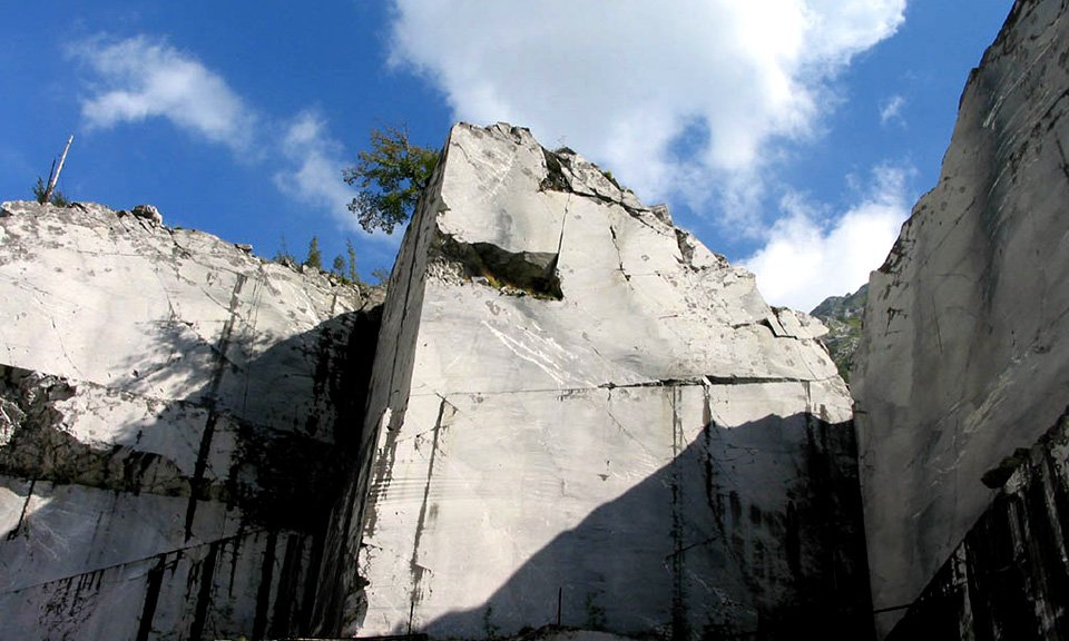 Каменоломни Каррары. Фото: Wikipedia Commons