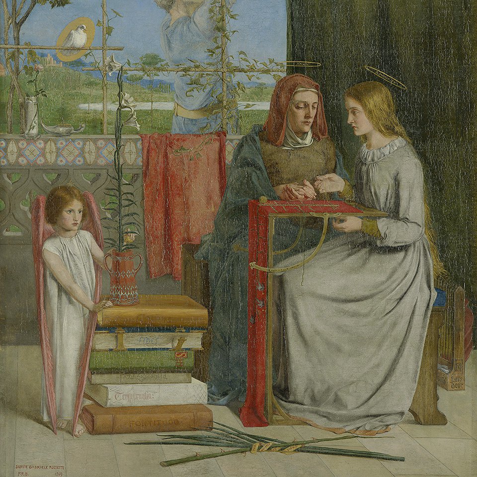 Данте Габриэль Россетти. «Юность Девы Марии». 1848-1849. Фото: Tate