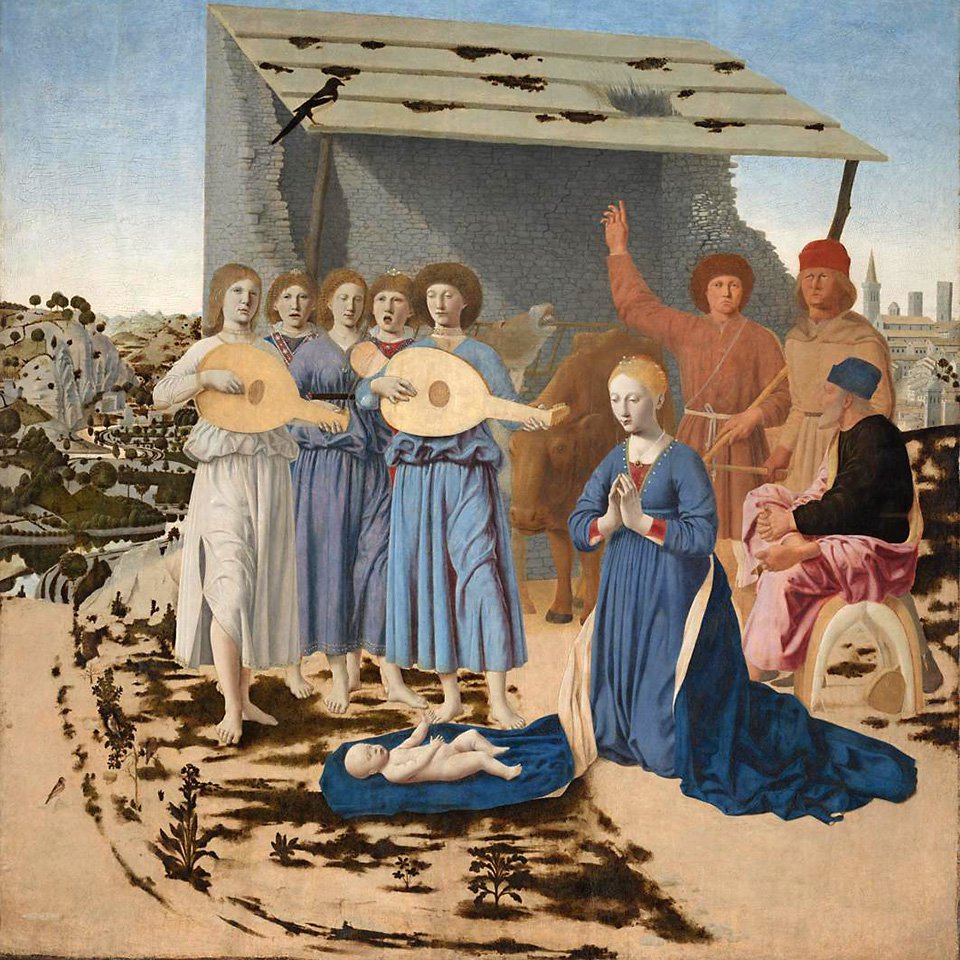 Пьеро делла Франческа. «Рождество». 1470-1475. После реставрации. Фото: The National Gallery, London