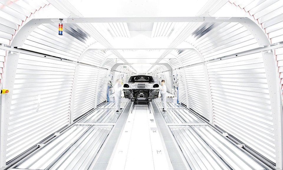Porsche планирует к 2030 году стать полностью угле­родно нейтральным предприятием. Фото: Dr. Ing. h.c. F. Porsche AG, 2021