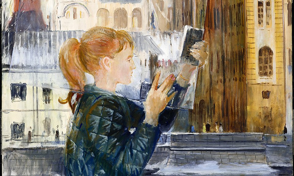 Юрий Пименов. «Кусок стекла». 1966. Фото: Государственная Третьяковская галерея