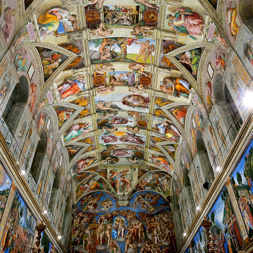 Многие ватиканские проекты в сфере искусства реализовались благодаря деньгам банкирского дома Медичи — в том числе росписи Микеланджело в Сикстинской капелле. Фото: Wikimedia Commons