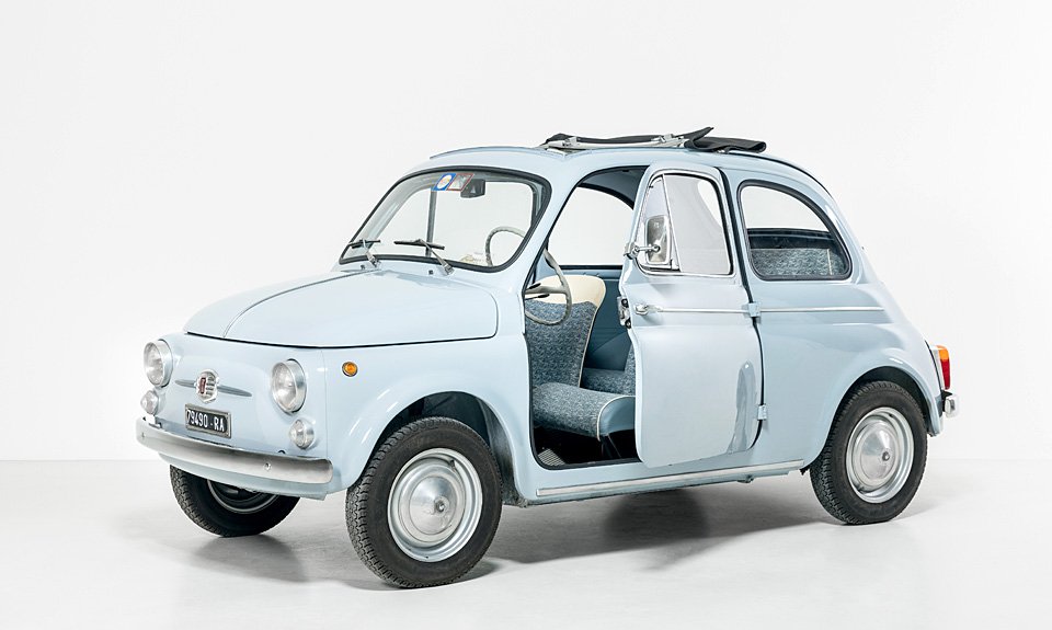 Данте Джакоза. Автомобиль FIAT Nuova 500 D. 1960–1964. Фото: Gianluca Di Ioia/Triennale Milano