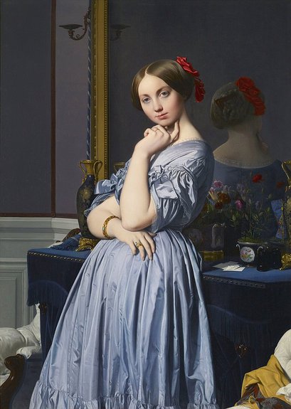 The Countess of Haussonville. Jean-Auguste-Dominique Ingres. 1845
